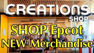 Creations Shop Epcot - Full Shop Tour - NEW Walt Disney World Merchandise April 2022