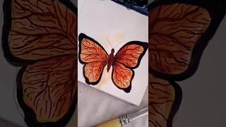 Easy Butterfly Drawing  | #shorts #art #viral #butterfly