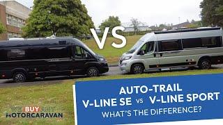 Auto-Trail V-LINE SE Vs V-LINE SPORT Motorhome Review - WeBuyAnyMotorcaravan.com