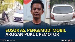 Sosok AS, Pengemudi Mobil Arogan Pukul Pemotor dan Buang Kuncinya saat Papasan, Buruh Harian Lepas