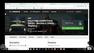 How to organize your own  PUBG MOBILE/BGMI  E-SPORTS TOURNAMENT and Earn money online