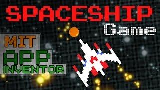 Make a Spaceship Game in MIT App Inventor | Asteroids Galaga mix 