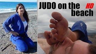 Judo on the beach HD