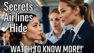 Untold Airline Secrets They Keep Hidden From You In-Flight! ️