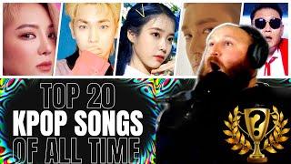 BIG PAUL REACTS TO BIG WILL'S TOP 20 BEST KPOP SONGS OF ALL TIME!