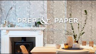 How to Hang Traditional Wallpaper | Graham & Brown UK