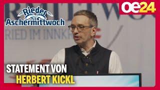 Herbert Kickl: Rede am Aschermittwoch