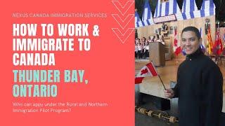 Thunder Bay Rural and Northern Immigration Pilot Program