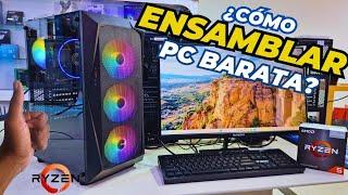 Como ensamblar una PC Gamer con Ryzen 5 5600g - Guía BIEN EXPLICADA Español