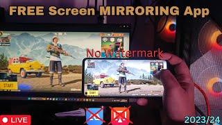 Free Screen Mirroring Software For BGMI/PUBG Live Stream From Android to Pc