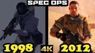 Evolution of Spec Ops games (1998-2012)