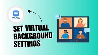  EASY STEPS: How to set virtual background settings on zoom | Skill Wave