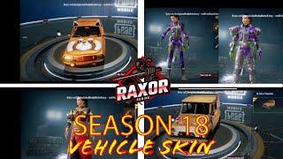 Season 18 100 Rp outfit | Vehicle Skin | Other outfits | Raxor gaming