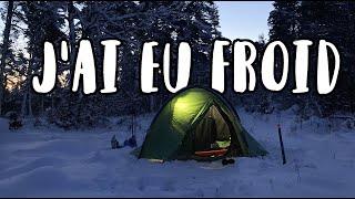 Mon premier bivouac d'hiver en solitaire