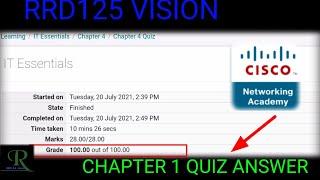 IT Essentials pc hardware and software chapter 1 quiz answer | netacad