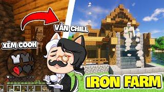 Siro Minecraft Chill Sinh Tồn Siêu Khó Tập 2: Tôi Xém Hẹo Với 1 Máu Vì Máy Farm Sắt