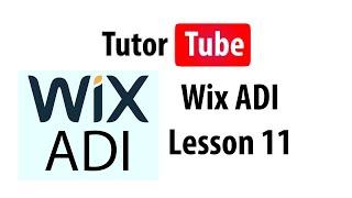 Wix ADI Tutorial - Lesson 11 - Importing your Own Videos