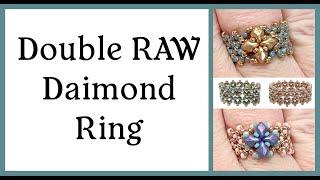 Diy Double Raw Diamond Ring: Sparkle In Style With This Jewelry Making Tutorial!