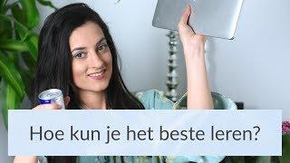 Tips om snel een proefwerk, examen of tentamen te leren! - DEEL 1 - Psycholoog Najla