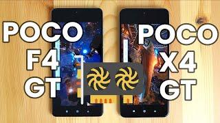 POCO F4 GT vs POCO X4 GT Stability Test 3D Mark Extreme!