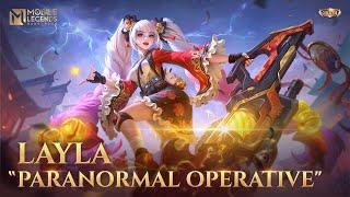 New Collector Skin | Layla "Paranormal Operative" | Mobile Legends: Bang Bang