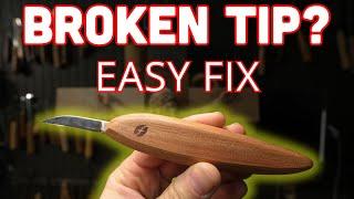 Broken Tip? Easy Fix --5 Minute Broken Tip Fix