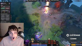 BSJ's reaction Luna ulti PERMA stun from 25 talent + timeless relic + arcane blink