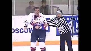 Драка Металлург Мг VS Локомотив 03.09.2001/02 Ice Hockey Fight Metallurg Mg VS Lokomotiv Brawl