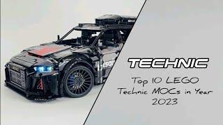 Top 10 LEGO Technic MOCs in Year 2023