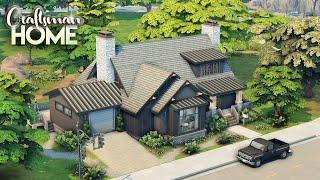 MR. CRAFTSMAN'S HOUSE | No CC | The Sims 4: Speed Build