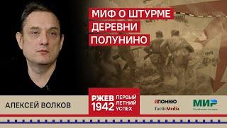 4. Алексей Волков. Миф о штурме деревни Полунино