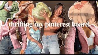 THRIFT WITH ME 2021 TRENDS | vlog + try on haul