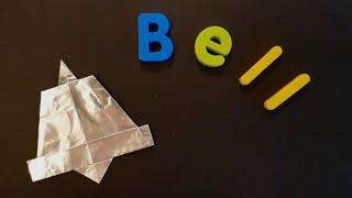 [Origami] Bell - How to make Origami Bell - Paper Bell DIY Quick Reference