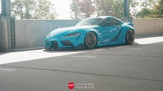 SEMA 2021 Pandem Rocket Bunny WIDEBODY Supra w/ Performance Fi EXHAUST x Eastside Motoring