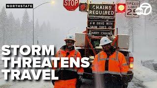 Storm to bring hazardous road conditions to Northstate, Caltrans warns