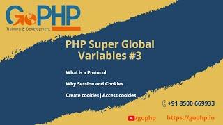 Part 3 - Why Cookies and Sessions are required | COOKIE and SESSION | PHP Super Global Variables