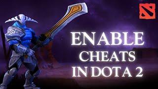 How to Enable Cheats in Dota 2 2024?