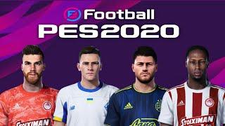 PES 2020 FACES REAIS OUTROS TIMES EUROPA