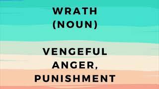 WRATH Pronunciation and Meaning