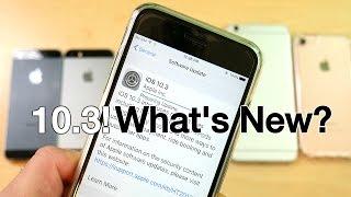 iOS 10.3 Released! - Whats New?