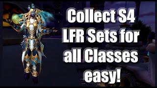 The War Within Pre-patch: How to collect S4 full Dragonflight LFR set on every class easily!