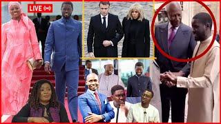 La 1ére dame crée le buzz devant-Diomaye et Macron-Abdou Diouf heureux du Pr- Sa Wolof, Thioun, E B