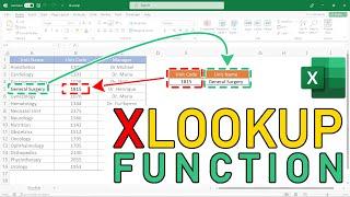 How To Use XLOOKUP Function in Excel - And All Its OPTIONAL ARGUMENTS - Very DETAILED Lesson