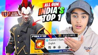 India's No. 1 Scar, Bizon, P90 & An94 Player Vs Aditech  - Unexpected Gameplay  - Free Fire Max