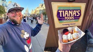 Disney’s Magic Kingdom 2024 | NEW Beignets In Frontierland & Tiana's Bayou Adventure | Disney World