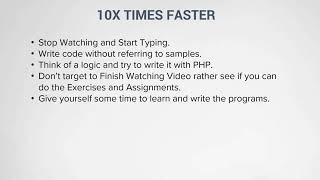 #1 Advise to become PRO PHP Developer