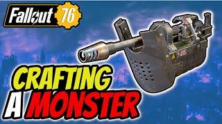 Crafting Cremators again ... and i made a MONSTER!! Fallout 76