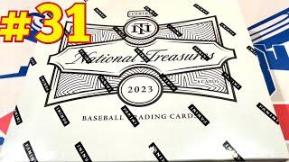 HALL OF FAMER 1 OF 1!  2023 NATIONAL TREASURES BOX OPENING!  TOP 40 COUNTDOWN!
