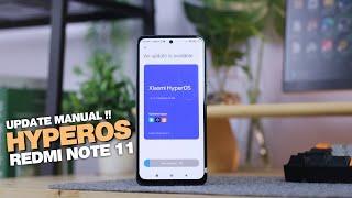 AHIRNYA !! Update Manual HyperOS Redmi Note 11