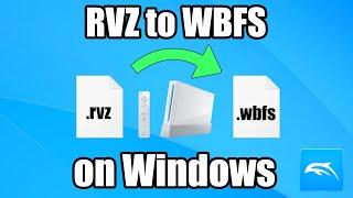 RVZ to WBFS for Nintendo Wii on Windows